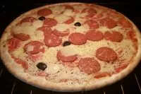 Mängden socker i pizza chorizo