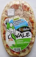 Mängden socker i L'Ovale - Lardons Chèvre affiné