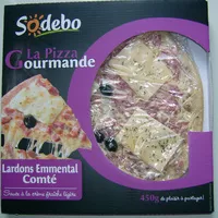 Mängden socker i La Pizza Gourmande - Lardons, Emmental, Comté