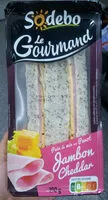 Mängden socker i Sandwich Le Gourmand Club - Jambon Cheddar