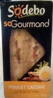 Mängden socker i So Gourmand Poulet Caesar