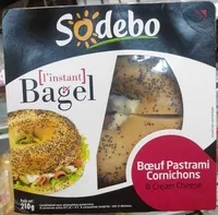 Mängden socker i L'Instant Bagel - Bœuf Pastrami Cornichons & Cream Cheese