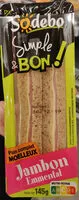 Mängden socker i Sandwich Simple & Bon ! - Jambon Emmental
