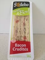 Mängden socker i Bacon crudités