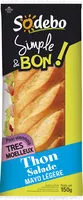 Mängden socker i Sandwich Simple & Bon ! Baguette - Crudités Thon Oeuf
