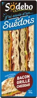Mängden socker i Suédois bacon grillé cheddar