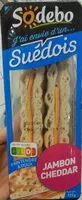 Mängden socker i Suédois jambon cheddar