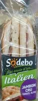 Mängden socker i J'ai envie d'un… Italien Jambon Cru Tomate, Olive