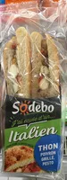 Mängden socker i J'ai envie d'un… Italien Thon Poivron grillé, Pesto