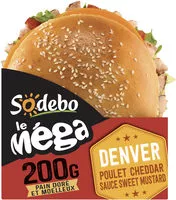 Mängden socker i Le Méga Bun DENVER