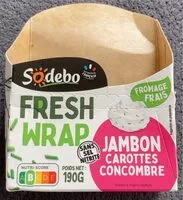 Mängden socker i Fresh wrap