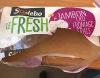 Mängden socker i Le FRESH jambon cru & fromage frais
