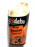 Mängden socker i Sodebo wrap poulet caesar