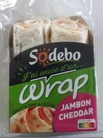 Mängden socker i Wrap jambon cheddar