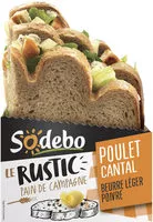 Mängden socker i Le Rustic - Poulet rôti Cantal Beurre léger et Poivre