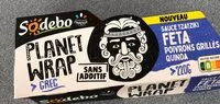 Mängden socker i Planet wrap grec