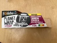 Mängden socker i Planet wrap italien