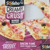 Mängden socker i Sodebo Creamy Crust Groovy