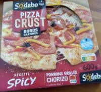 Mängden socker i Pizza Crust Spicy