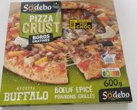 Mängden socker i Pizza CRUST