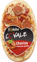 Mängden socker i L'Ovale - Chorizo Poivrons grillés