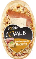 Mängden socker i L'Ovale - Jambon speck Raclette