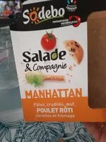 Mängden socker i Salade Manhattan