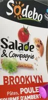 Mängden socker i Salade de brooklyn