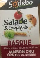 Mängden socker i S&c basque poivrons jambon cru fromage de brebis