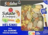 Mängden socker i Helsinki - Pâtes oeuf, surimi