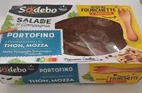 Mängden socker i Sodebo Salade et Compagnie Portofino