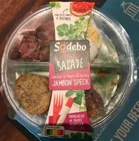Mängden socker i Salade Mon Atelier Jambon Speck
