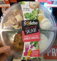 Mängden socker i Salade garden parisienne jambon emmental