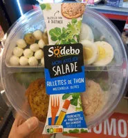Mängden socker i Mon atelier salade - Rillettes de thon