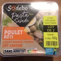 Mängden socker i Salade poulet roti