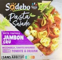 Mängden socker i Pasta salade pates fraiches jambon cru