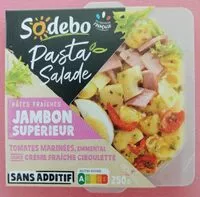 Mängden socker i Pasta Salade Jambon Supérieur