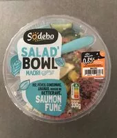 Mängden socker i Salad'Bowl Maori