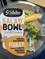 Mängden socker i Salad bowl poulet