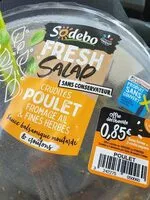 Mängden socker i Fresh salade