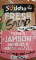 Mängden socker i Fresh salad