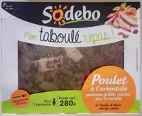 Mängden socker i Mon taboulé repas ! (poulet à l'orientale)