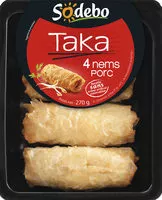 Mängden socker i Taka - 4 Nems porc