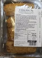 Mängden socker i 8 nems porc