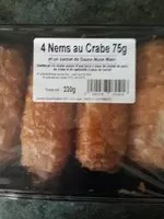Mängden socker i 4 nems au crabe