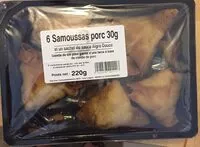 Mängden socker i Samoussas porc