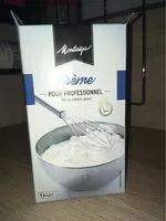 Mängden socker i Crème pour professionnel