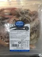 Mängden socker i Langoustines crues surgelées