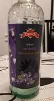 Mängden socker i Sirop violette