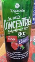 Mängden socker i Les petits concentrés